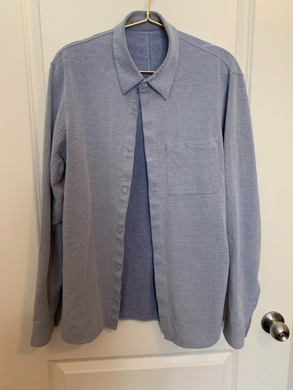 lululemon Commission Long-Sleeve Shirt Pocket - Size Large